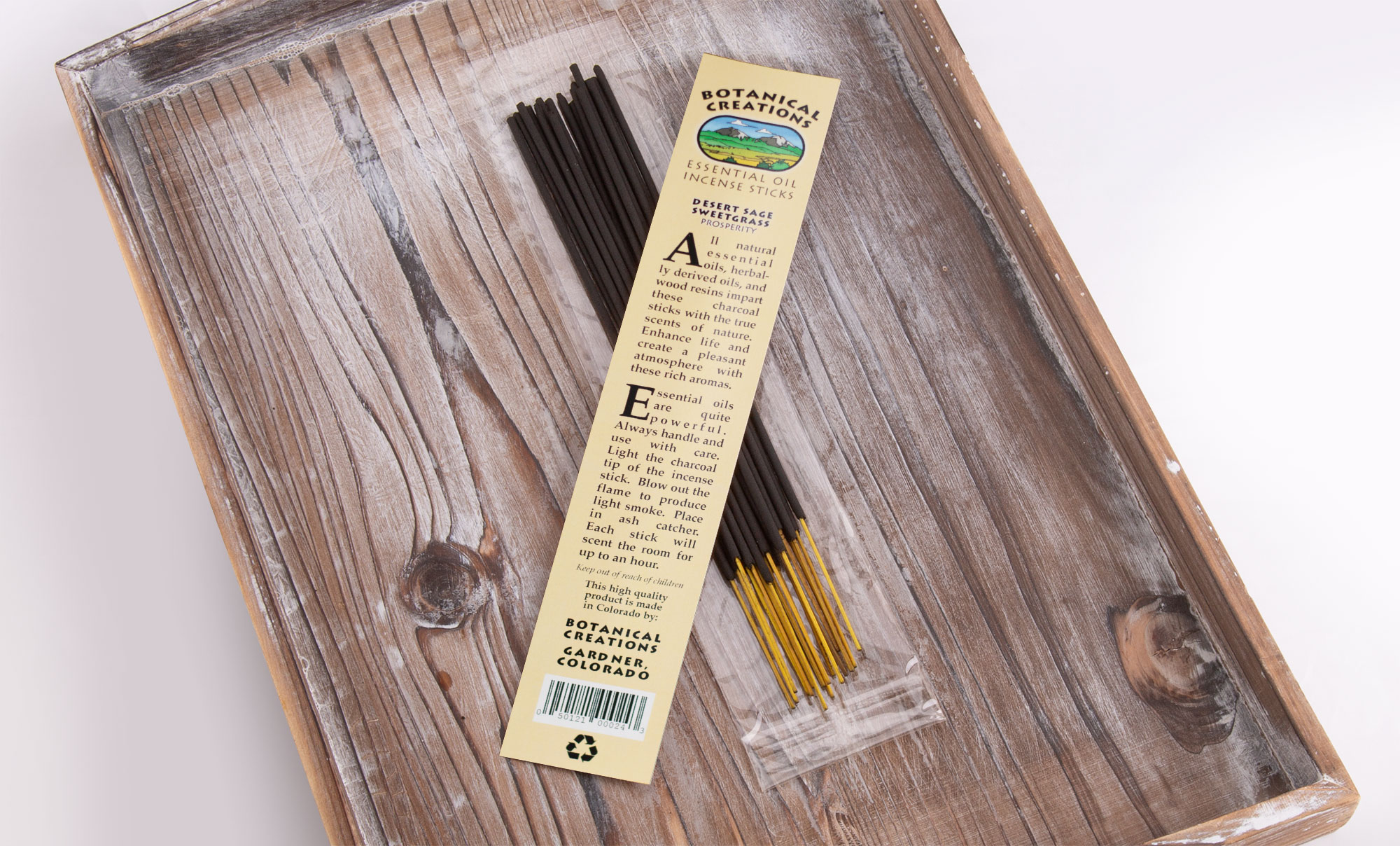 Desert Sage and Sweetgrass Incense